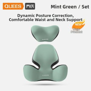 Car Lumbar and Neck Support Cushion 1 Pair