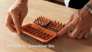 Magnetic Screwdriver Set 42 in 1 Multifunctional Screwdriver Set Home Repair Tools Set with Detachable T Ratchet Handle for Electronics Furniture Bicycle Computer
