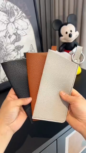 Ví Đựng Kính Thời Trang Mini Đa Năng -Túi Kẹp Kính Da Nhân Tạo Có Móc Treo -Bao Đựng Kính Mắt Nhỏ Gọn Sang Trọng