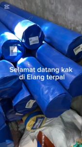 Terpal Kolam Terpal Ikan Kotak Orchid 200x200x100 / 2x2x1 Kolam Terpal Kotak Impor Korea