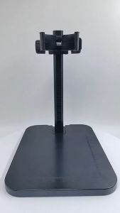 Professional Adjustable Microscope Stand Black Desktop Microscope Base Stand Holder