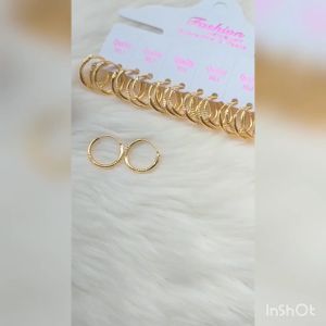 anting gipsy warna 24 karat varian model ukuran anak dan dewasa