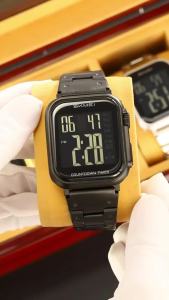 SKMEI | SKMEI 2447 New Fashion Luxury Mens Electronic Watch Waterproof Large Dial Square Countdown Calendar Digital Watch Reloj Hombre