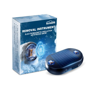 Rayhong Car Windshield Rearview Mirror Deicing Quick Snow Melt Portable Antifreeze Tool Solar/Usb Car Window Anti-freezing Tool 5-12v Car Glass Anti-ice Snow Remover Active Electrons Winter Deicing Device Antifreeze Snow Removal Instrument Car Defroster