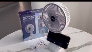 MAIMEITE  Kipas Mini USB Clip Mini Fan Rotating Kipas Angin Meja Mini Jepit Portable USB kipas angin kecil