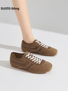 DUSTO | Giày Thể Thao Đa Năng Phong Cách Retro Tăng Chiều Cao Trong