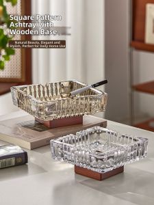YAGANG | Creative Glass Ashtray Large Square