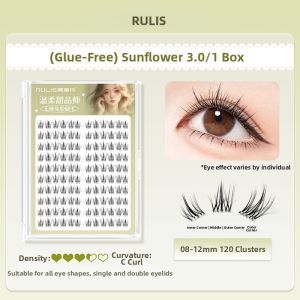 RULIS | Self Adhesive Sunflower Design Soft Natural Looking False Eyelashes