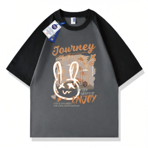 Fashionable Patterned Short Sleeve T-Shirts