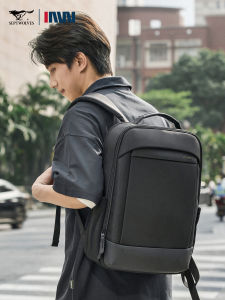 Septwolves Business Casual Commuter Backpack Large Capacity Travel Computer Bag for Men 2025 New Style Waterproof Zinc Alloy