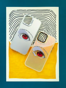 EVA Evangelion Cellphone Case Creative Silicone Laser Cut Decomposable Full Cover Protection for iPhone 17 pro Apple 16 pro