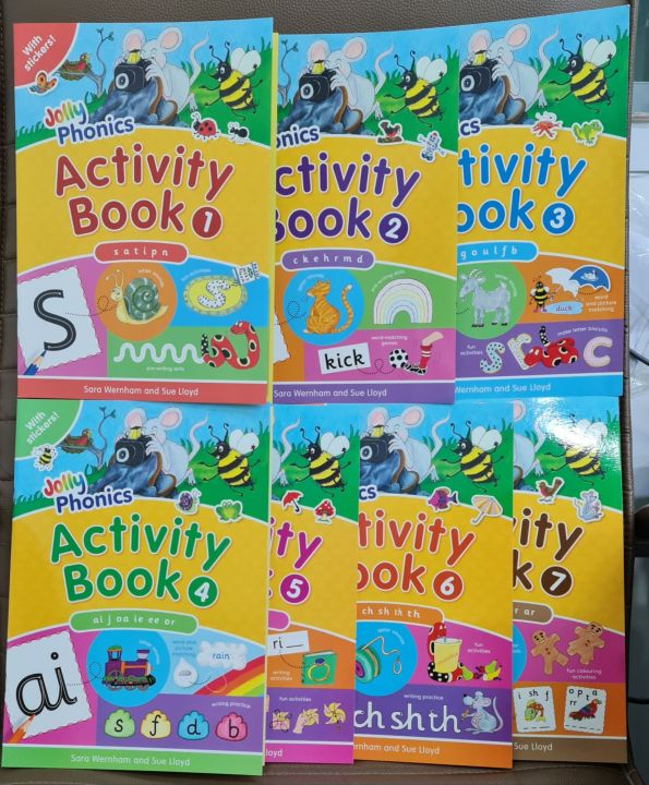 Jolly Phonics Activity Books 1-7セット Amazon | Jolly Phonics Activity Books 1-7: in Precursive