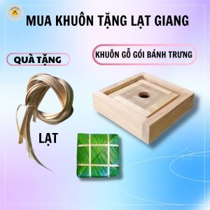 Khuôn Gỗ Gói Bánh Trưng Vuông Thông Minh Đủ Cỡ Chất Liệu Gỗ Tự Nhiên An Toàn Cho Sức Khỏe