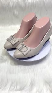 C Sepatu High Heels SOFIYA 1808-4 Model Pita Cream Fashion SUPER EMPUK Bahan Premium TREND WANITA