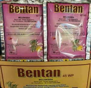 Bentan 50gr Obat keong obat siput