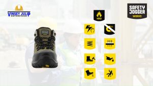 Safety Jogger XPLORE S3S: A Comprehensive Guide to High Cut Safety Shoes