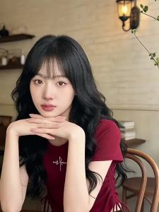 Miniso | Fashionable Burgundy T-Shirt
