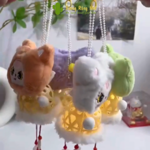 Lồng Đèn Trung Thu Rọ Baby Three đầy đủ phụ kiện Thiết Kế Ngộ Nghĩnh Đáng Yêu