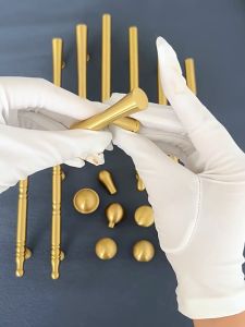 Homepeas® Gold Furniture Handle Brass Knobs European T Bar Handles Drawer Pulls Kitchen Cabinet Knobs Handles Hardware