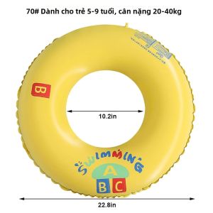 Phao Bơi Bơm Hơi Dành Cho Người Lớn Thể Thao Dưới Nước Mùa Hè Phụ Kiện Ống Bơi Thiết Bị Nổi Cá Nhân Dành Cho Nam Giới Trên 13 Tuổi