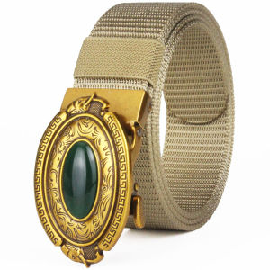 Thắt Lưng Nam Bằng Vải Nylon Đính Ngọc Trai Tự Động Thắt Lưng Nam Thường Ngày Thắt Lưng Bằng Da Thắt Lưng Thời Trang Thắt Lưng Bằng Vải Canvas