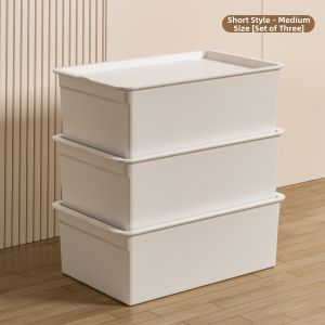 YINGYOUMEI | Covered Storage Box Organizer