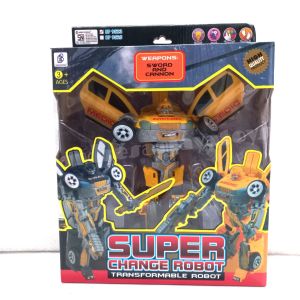 Mainan Robot Berubah Mobil SUV Rescue Super Change Robot Transformable Robot no BP 9523