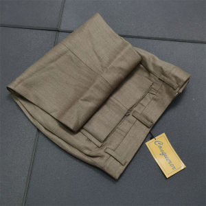 Quần Dài Ống Đứng Phong Cách Retro Hai Gấu Bướm Bằng Vải Len Dệt Kim Dày Dặn Quần Dài Thường Ngày Cạp Vừa Mùa Thu 2012