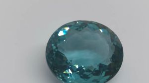 Amazing Natural Light Blue Brazil Quartz 27.20 Cts. Round Cut Eye Clean Grade AAA+ Loose Gemstone
