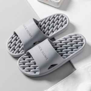 Women Home Slides Summer Hollow out Quick Dry Indoor Non-slip Men Sandals Hotel Bathroom Bath Slippers