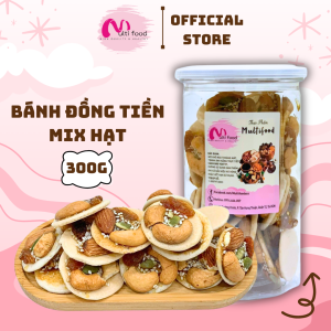 300G Bánh đồng tiền mix hạt MULTIFOOD