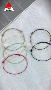 [Dutios] Vòng tay Mini-Wax Cord dây sáp chỉ mảnh kiểu rút Phụ kiện Minimalism nam nữ VCM001