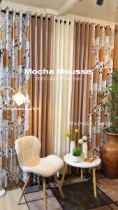 Camelia Brown with Mocha Mousse 10RINGS - 2025 Color of the year - 3in1 5in1 or 7in1 SET - 5FT up to 9FT LONG!