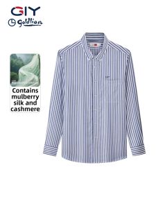 GYgoldlion | Striped Long Sleeve Shirt Men