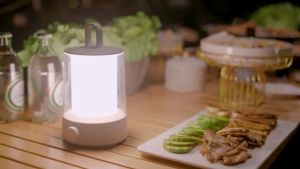 Xiaomi Mijia Smart Camping Lamp Lantern Separable Dual-Light Design Bluetooth Mi App Control RGB Ambient LED Light 米家露营灯