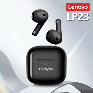 Tai Nghe Không Dây Bluetooth 5.4 Lenovo LP23 Âm Thanh HiFi Kiểu Đeo Trong Tai Có Micro Thời Lượng Pin Dài Độ Trễ Thấp Lý Tưởng Cho Chơi Game Và Điện Thoại Di Động