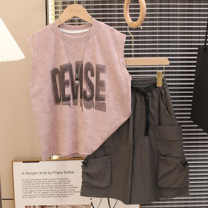 BOBOELEPHANT | Trendy Sleeveless Summer Boys Outfit Set