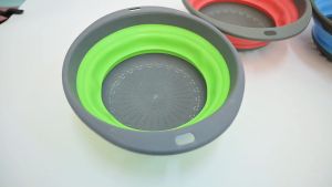 Ember Tiris Buah Lipat Portable / Baskom Buah Portable Plastik / Foldable Fruit Tray
