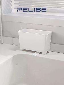 Pelise Kitchen Sink Trash Can Kitchen Food Waste Organizer Draining Bin Home Recycling Garbage Basket