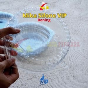 Mika Sifon Bulat 22cm / Mika Sifone 22cm / Mika Bolu / Mika Chiffon isi 25pcs
