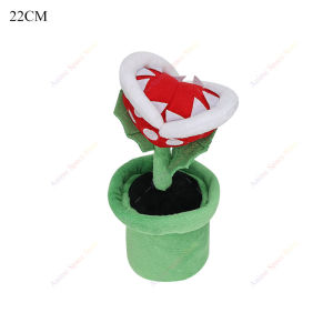 DUODUOBAO | Anime Plush Big Piranha Flower Plant Chomper Flower Ice Fire Flowers Soft Stuffed Peluche Dolls for Fans Birthday Gifts