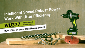 WORX WU377 Brushless 20V Impact Drill 13mm