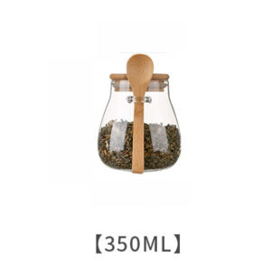 GUANGMANZHI | Transparent Borosilicate Glass Food Storage Jar