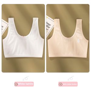 Girls Underwear 12 Kids Development Period Thin Young Adult Bra Class a Pure Cotton Girl Vest Primary School Student Stage 1