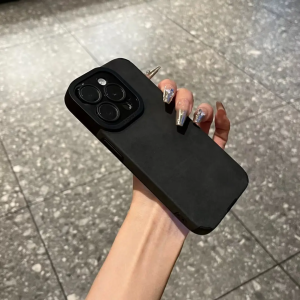 Minimalist Suede for Apple 16Promax Phone Case Apple 16 New Arrival Iphone15promax Case Fall and Winter 15P Fancy 13 Drop-Resistant 14pm Niche Style 12 Young Adult Pro Case