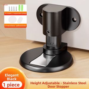 NAIFUNA | Magnetic No-Drilling Door Stopper