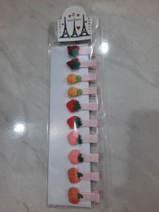 jepit rambut anak perempuan lucu motif 3D ( isi 10 pcs )