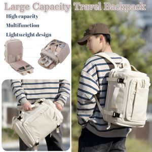 Large Capacity Travel Backpack Multi-Functional Dry And Wet Classification Travel Waterproof Backpack