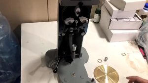 【Rings Only】Heavy Duty Steel Inside Ring Engraver Manual Jewelry Making Engraving Machine With Standard Letter Dial Ring Engraving Machine