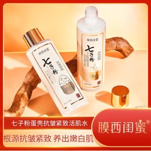 WE 3413 = 七子粉蛋壳抗皱紧致活肌水 Seven-son powder eggshell anti-wrinkle firming and activating water ☞ 300ml